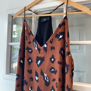 Vici animal print skirt and top set